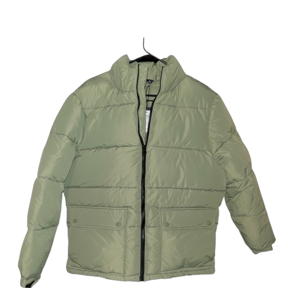 Mens Footlocker Green Puffer Jacket SZ M